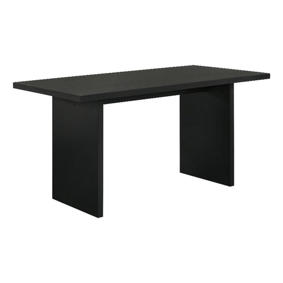 Coaster Decker 70-Inch Wood Counter Height Dining Table in Black