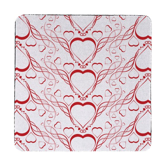 Coaster Delicate Heart Pattern