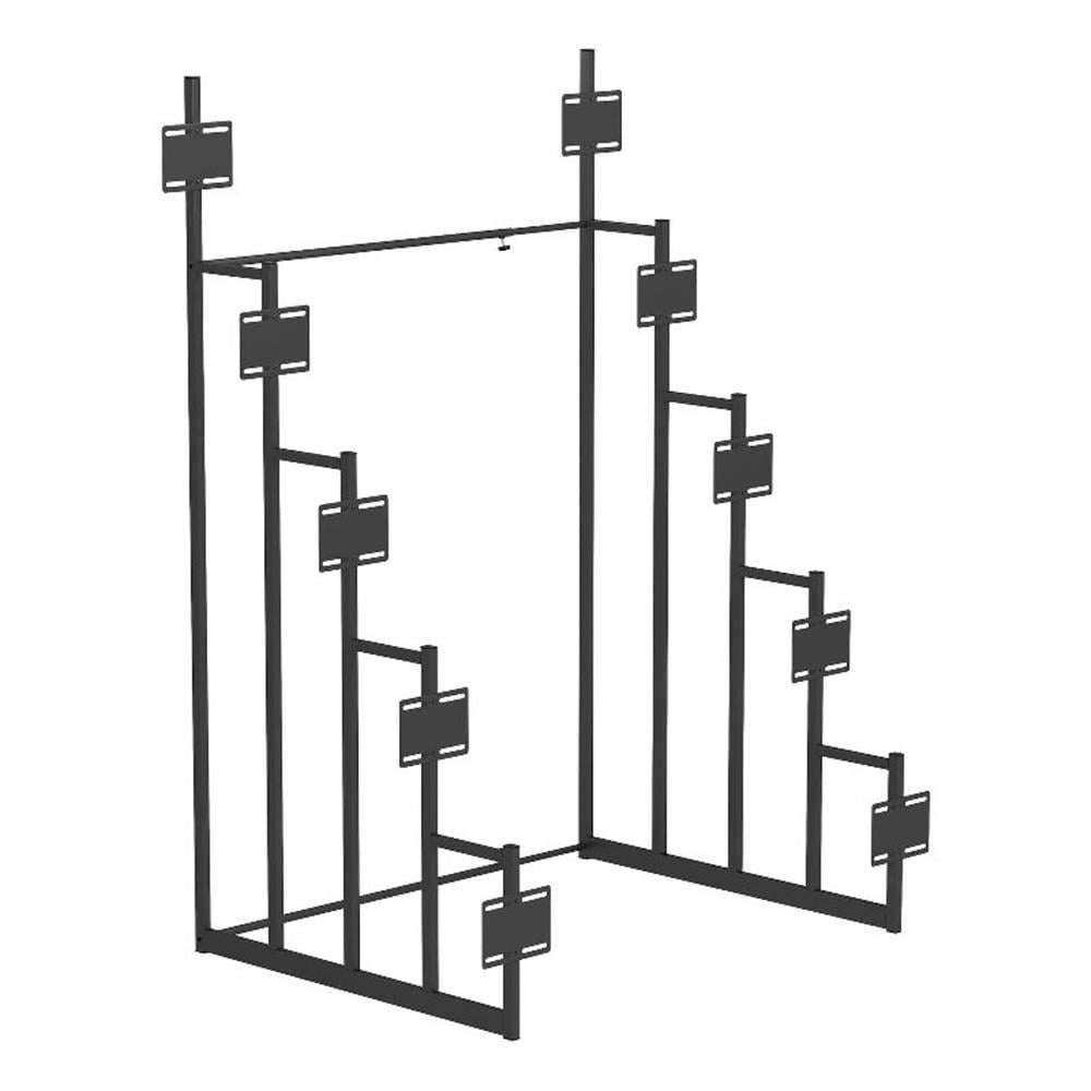 Duarto 5-tier Headboard Display Rack Black - Walmart.com