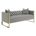 thumbnail image 1 of Eastbrook Tufted Back Sofa Grey, 1 of 13