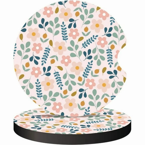 Coaster For Cup Holders, 2Pcs Universal Anti Slip Accessories, 2.75In Cute Coast