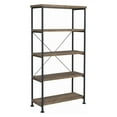 thumbnail image 1 of Coaster Furniture Analiese Rustic Industrial Decorative Bookcase - Rustic Oak, 1 of 8