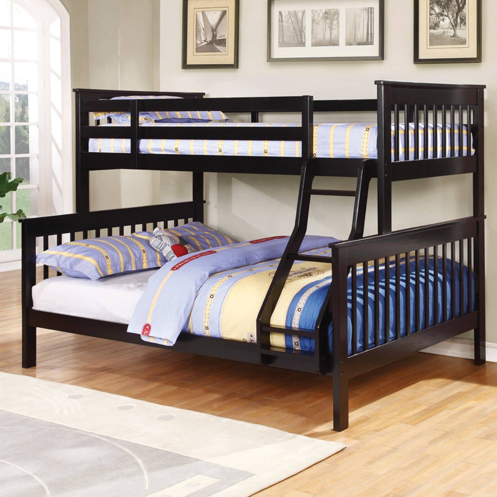 Coaster Furniture Bunks Traditional Twin over Full Bunk Bed