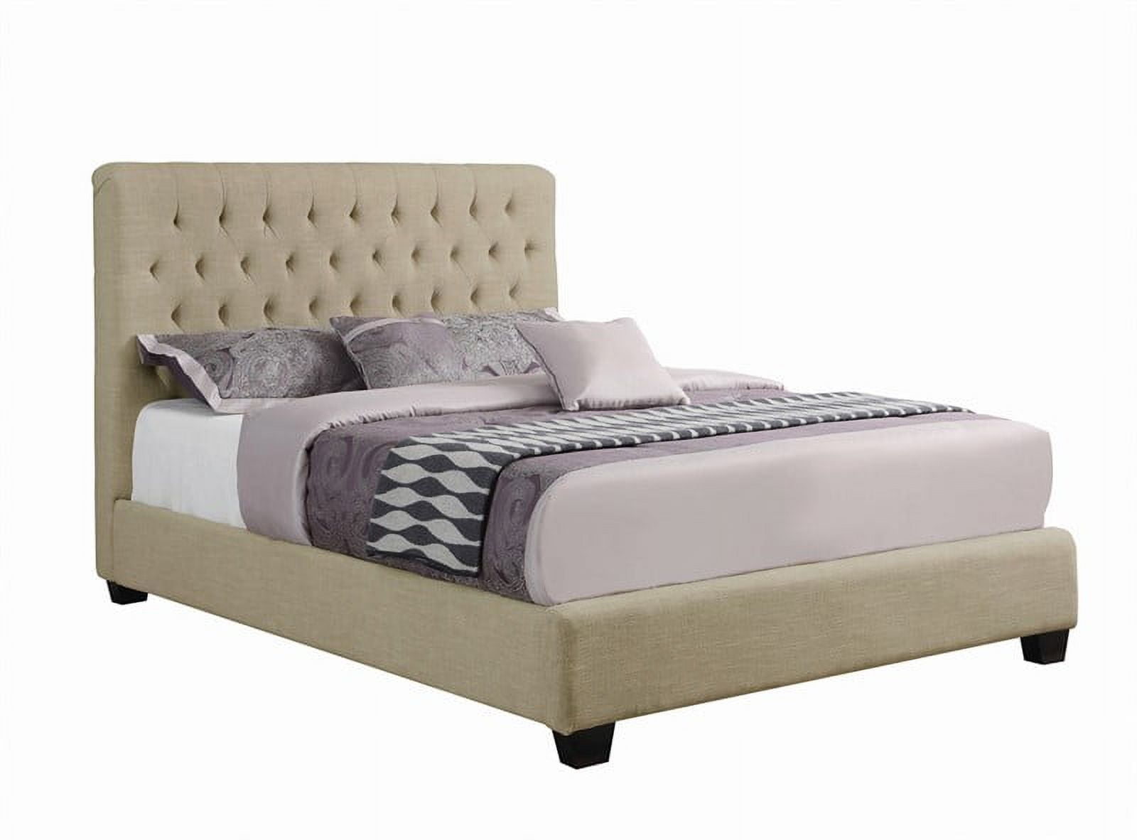 Coaster Furniture E King Bed Oatmeal