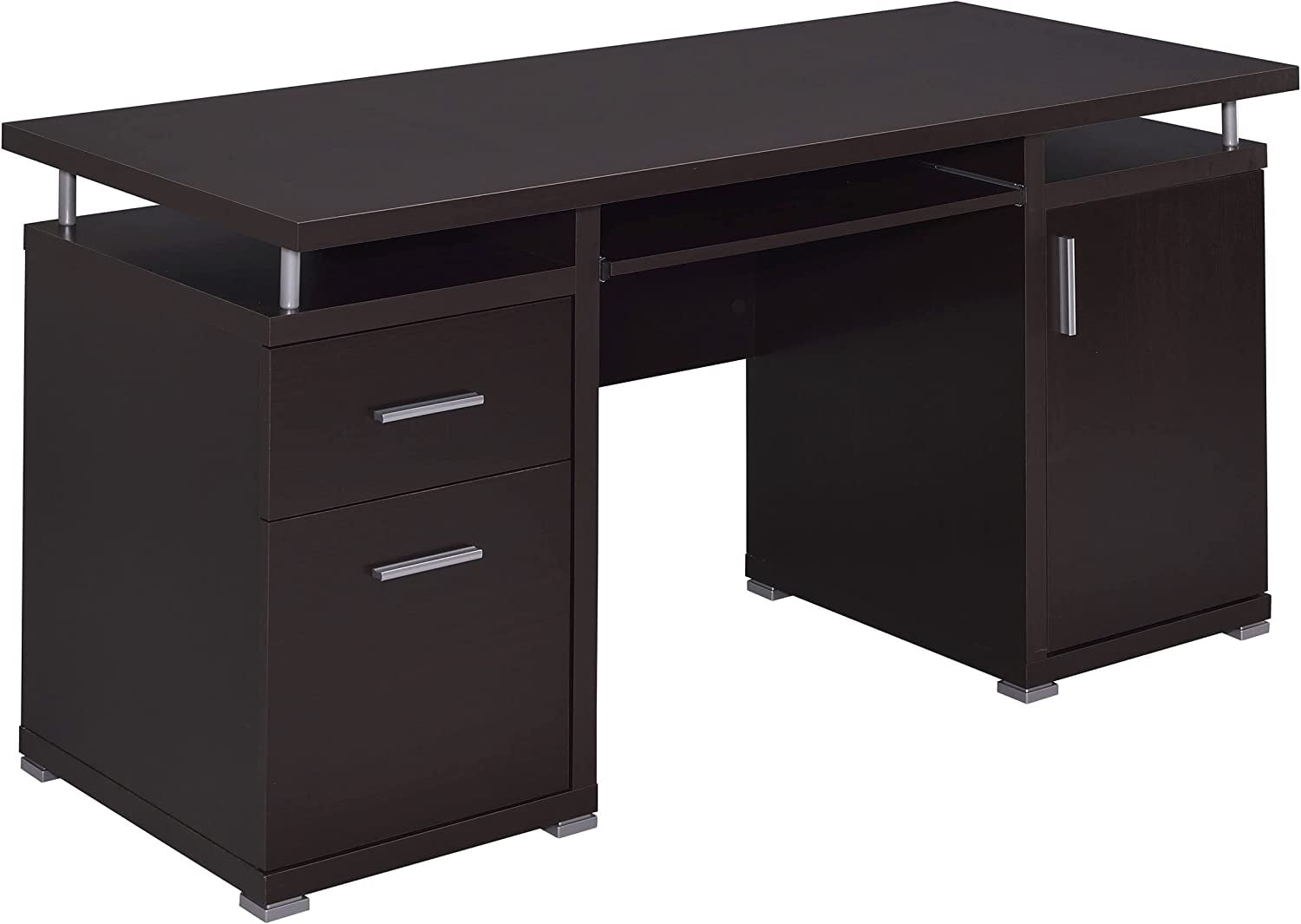 Coaster Furniture Tracy Modern Contemporary 2 Drawer Home Office