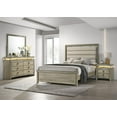 thumbnail image 1 of Coaster Giselle 4-piece Wood Queen Panel Bedroom Set Rustic Beige, 1 of 21