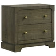 thumbnail image 1 of Gran Park 2-drawer Nightstand Bedside Table Dark Cocoa, 1 of 14