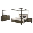 thumbnail image 1 of Gran Park 4-piece Eastern King Bedroom Set Dark Cocoa, 1 of 20