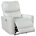 thumbnail image 1 of Greenfield Upholstered Power Recliner Chair Dove Grey, 1 of 8