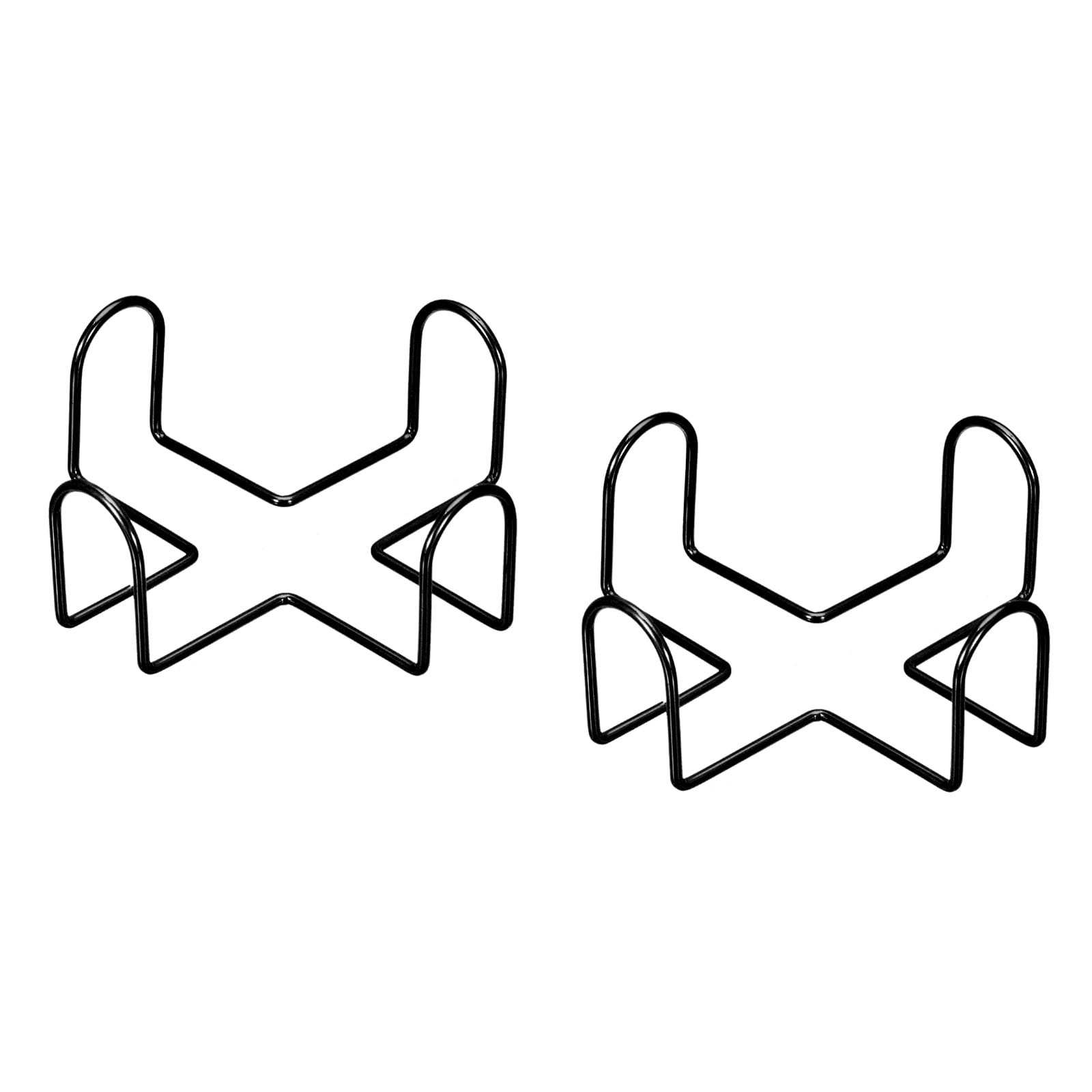 Coaster Holder, 2pack 4" Iron Metal Coaster Storage Rack for Both