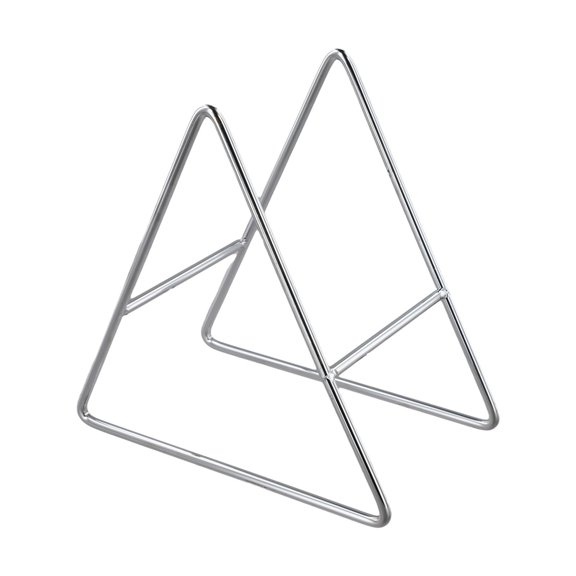 Coaster Holder Stand Rack Dish Triangle Coasters Support Drink Kitchen Holders