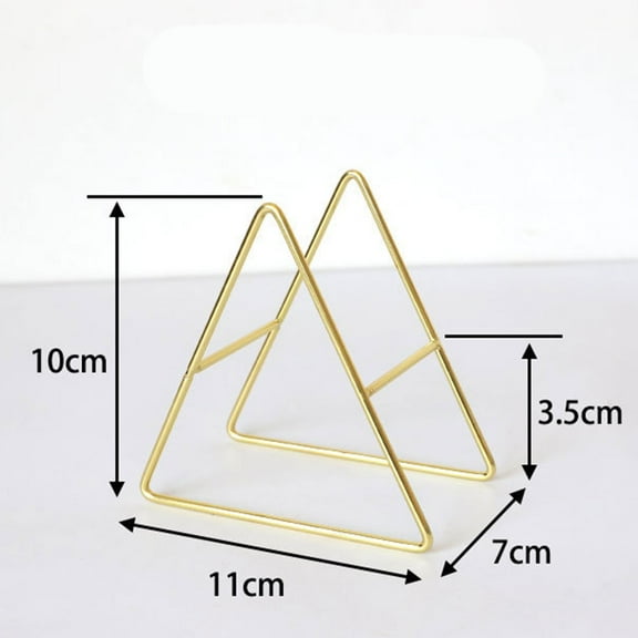 Coaster Holder Stand Rack Dish Triangle Coasters Support Drink Kitchen Holders