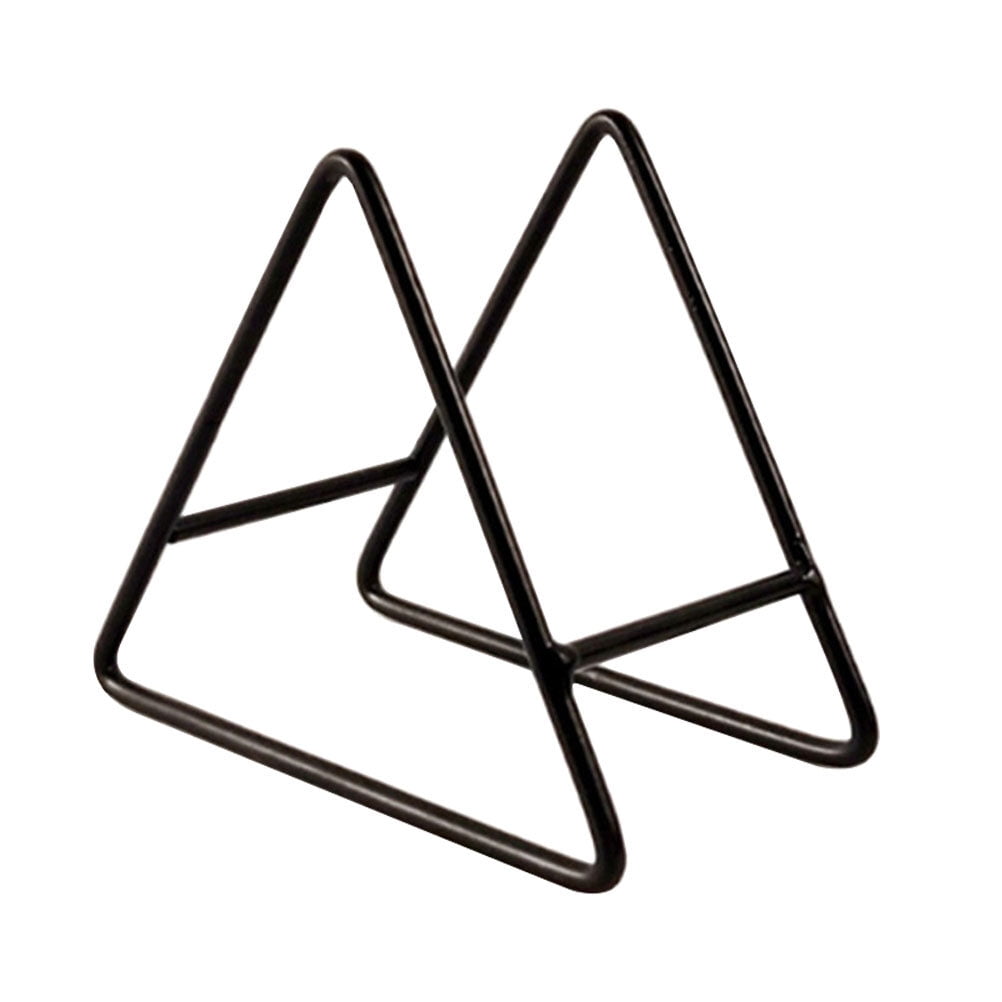 Coaster Holder Stand Rack Display Iron Plate Dish Metal Storage Kitchen