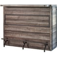 Coaster Home Furnishings Joe Rustic Farmhouse 5Shelf Home Bar Unit