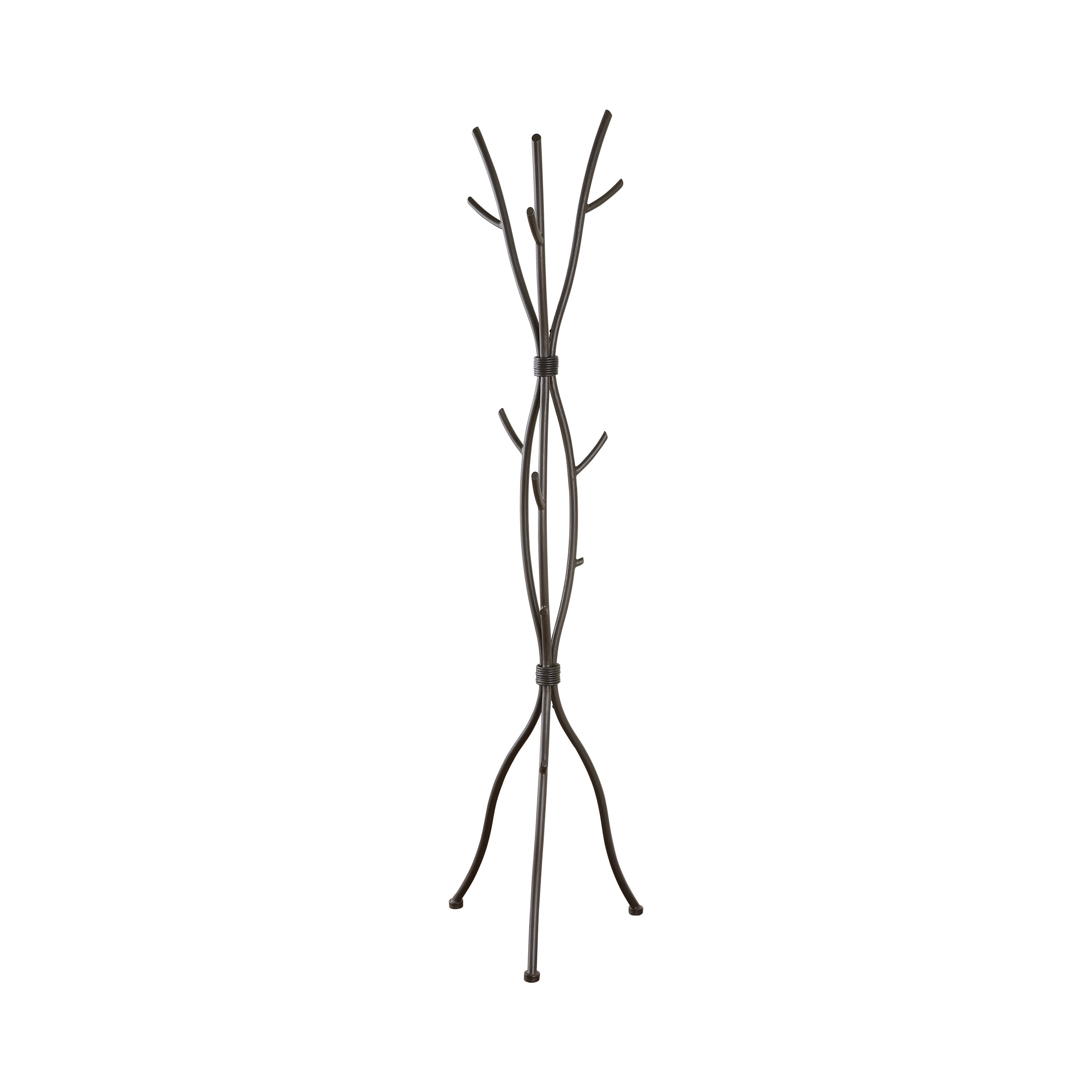 Brown Metal Tree Branches Coat Rack
