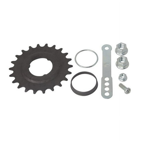 Coaster Hub Sprocket Kit, 22T Black