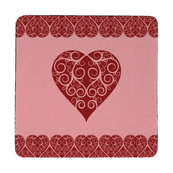 Coaster Intricate Heart Ribbon