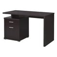 thumbnail image 1 of Irving 2-drawer Office Desk with Cabinet Cappuccino, 1 of 5