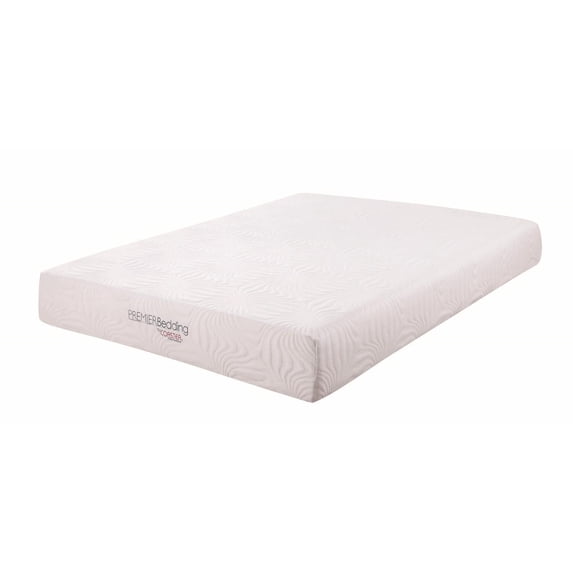 Key California King Memory Foam Mattress White