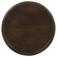 thumbnail image 1 of Krish 24-inch Round Accent Table Dark Brown, 1 of 2