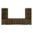thumbnail image 1 of Laughlin 3-piece Entertainment Center TV Stand Dark Pine, 1 of 19