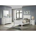thumbnail image 1 of Coaster Louis Philippe 4-Piece Twin Bedroom Set, White, 1 of 18