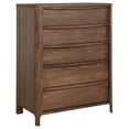 thumbnail image 1 of Maderia 5-drawer Chest of Drawers Walnut, 1 of 12