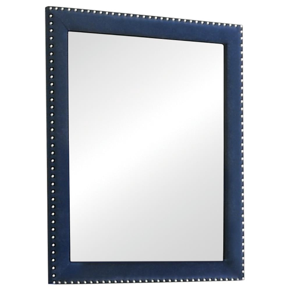 Coaster Melody Upholstered Dresser Mirror