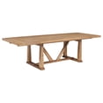 thumbnail image 1 of Middleton 106-inch Extension Leaf Dining Table Natural Brown, 1 of 11