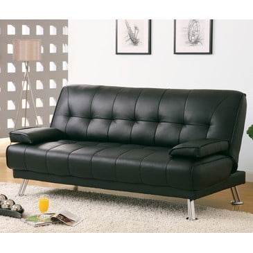 Coaster Miranda 5-Piece Contemporary Wood Eastern King Bedroom Set in Black