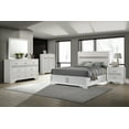 thumbnail image 1 of Coaster Miranda 5-Piece Queen Bedroom Set, White, 1 of 18