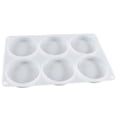 thumbnail image 1 of Coaster Molds for Resin Casting 6 Cavity Round Ornament Epoxy Resin Molds, 1 of 9