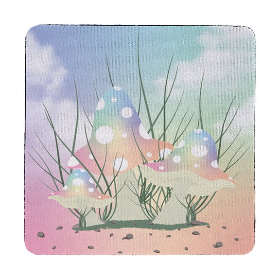 Coaster Mushroom Trio