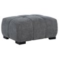 thumbnail image 1 of Octavia Upholstered Rectangular Ottoman Charcoal Grey, 1 of 6