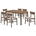 thumbnail image 1 of Parkridge 7-piece 59-inch Wood Dining Set Natural Walnut, 1 of 15