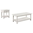 thumbnail image 1 of Payne 2-piece Coffee and 1-drawer End Table Set White, 1 of 13
