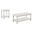 thumbnail image 1 of Payne 2-piece Coffee and End Table Set Distressed White, 1 of 13