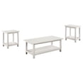 thumbnail image 1 of Payne 3-piece Coffee and End Table Set Distressed White, 1 of 13