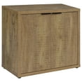 thumbnail image 1 of Pepita 2-door Engineered Wood Accent Cabinet Mango Brown, 1 of 12