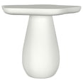 thumbnail image 1 of Perth 17-inch Side Table with Cloud-Shaped Top Off White, 1 of 6