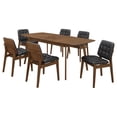 thumbnail image 1 of Redbridge Rectangular 7-piece Dining Set Natural Walnut, 1 of 8