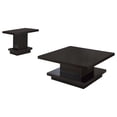 thumbnail image 1 of Reston 2-piece Square Coffee and End Table Set Cappuccino, 1 of 10