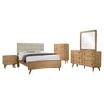 thumbnail image 1 of Robyn 5-piece Queen Bedroom Set Light Ash, 1 of 19