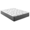 thumbnail image 1 of Sommet 13-inch Queen Bamboo Euro Top Memory Foam Hybrid Mattress, 1 of 3