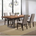 thumbnail image 1 of Coaster Spring Creek 5-Piece Rectangular Dining Table Set, Taupe, 1 of 9