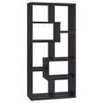 thumbnail image 1 of Theo 71-inch 6-shelf Bookshelf Cappuccino, 1 of 11