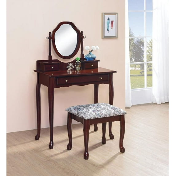 Coaster Vanity Set, Cherry