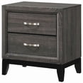 thumbnail image 1 of Coaster Watson 4 Piece Queen Panel Bedroom Set in Gray Oak and Black, 1 of 5