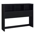 thumbnail image 1 of Westpark 49-inch Queen Bookcase Headboard Black, 1 of 8