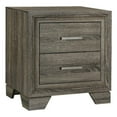thumbnail image 1 of Coaster Wright 2-Drawer Rectangular Transitional Wood Nightstand in Brown Oak, 1 of 15